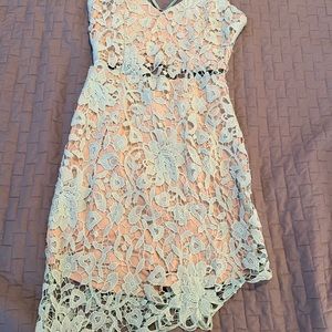 Cute and flirty summer lace dress